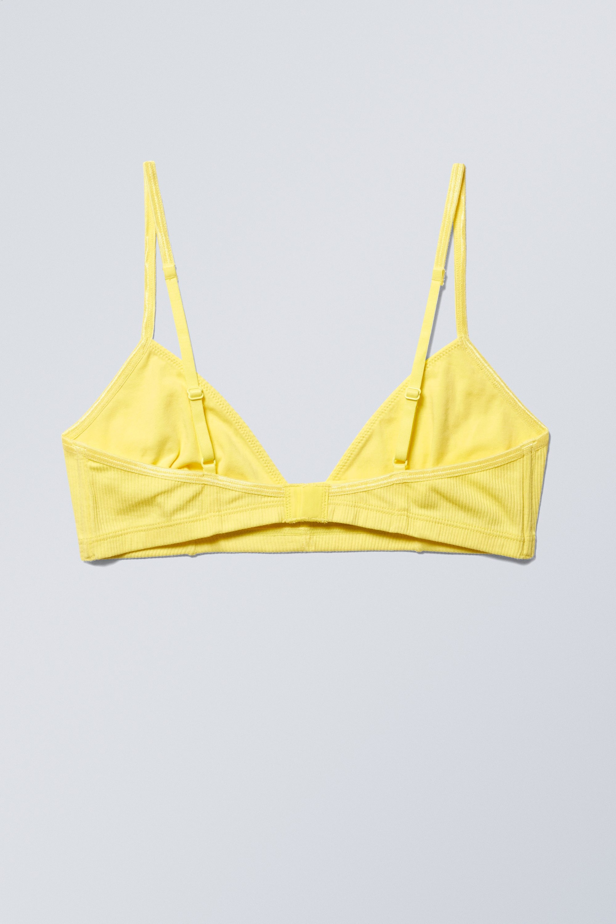 Yellow - Julie Triangle Bra - 1