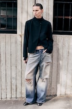 Starfish Blue - Mittelblau - Andromeda Low Waist Loose Baggy Jeans - 0