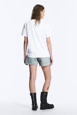 White - Soft Regular Fit Cotton T-shirt - 2