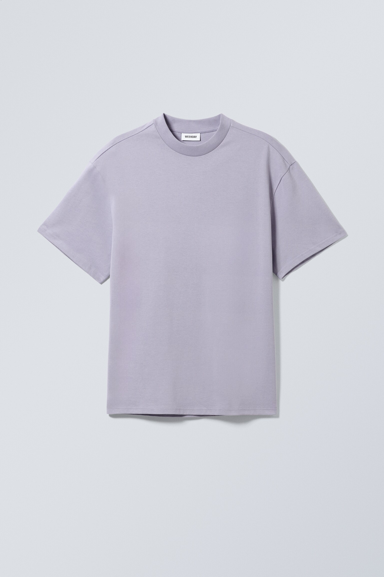 Großartiges Heavyweight-T-Shirt - Helles gedecktes Flieder/Helles Staubgrau/Leuchtendes Blau/Dunkelrosa/Weiß/Schwarz/Dunkelbraun