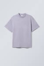Licht vaal lila - Groot T-shirt van zware kwaliteit - 0