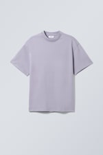 Helles staubiges Flieder - Großartiges Heavyweight-T-Shirt - 0