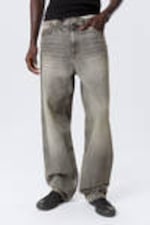 Canyon Grey - Medium Grey - Galaxy Loose Straight Leg Jeans - 4