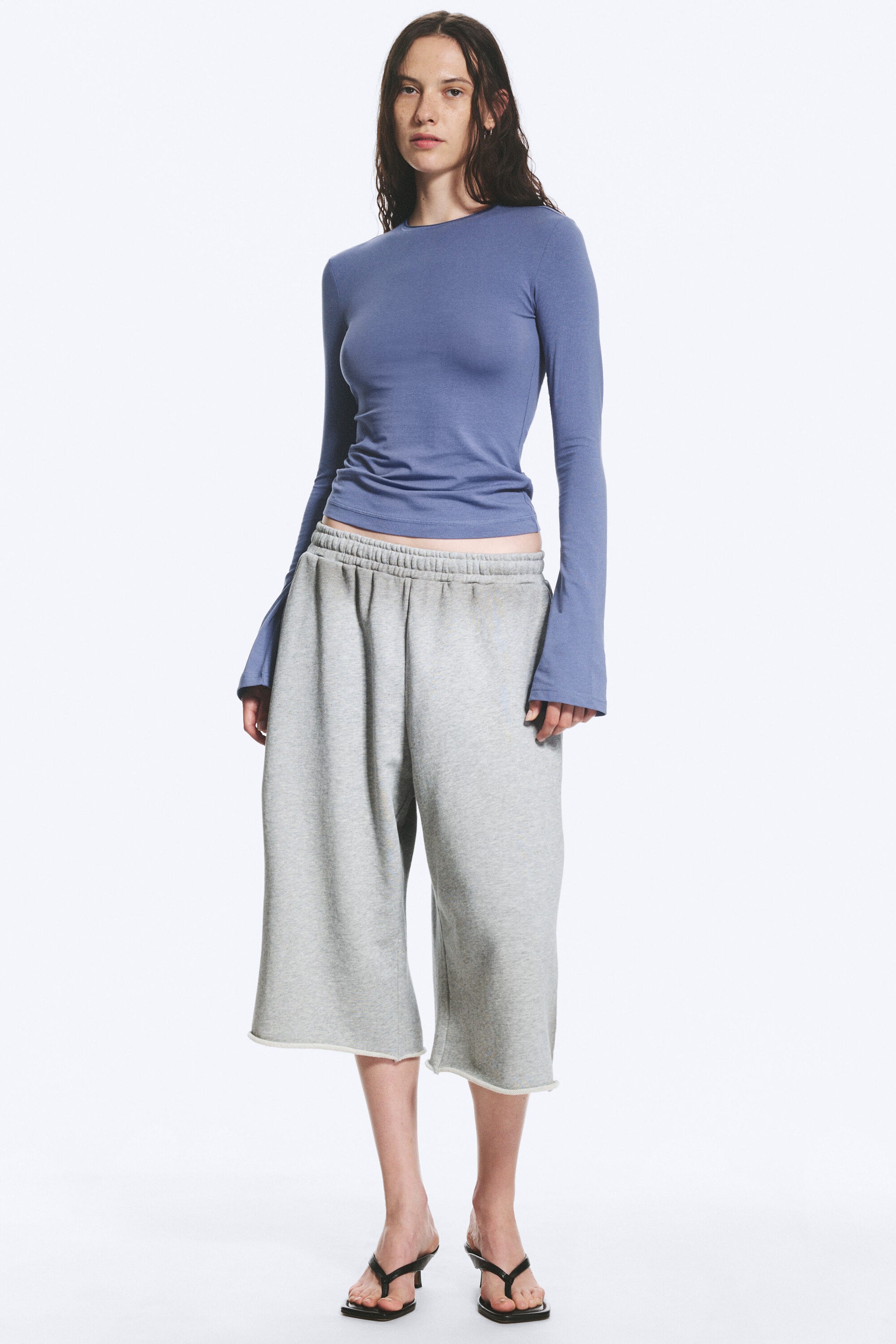 Washed Blue - Longsleeve aus Baumwolle - 1