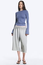 Washed Blue - Longsleeve aus Baumwolle - 1
