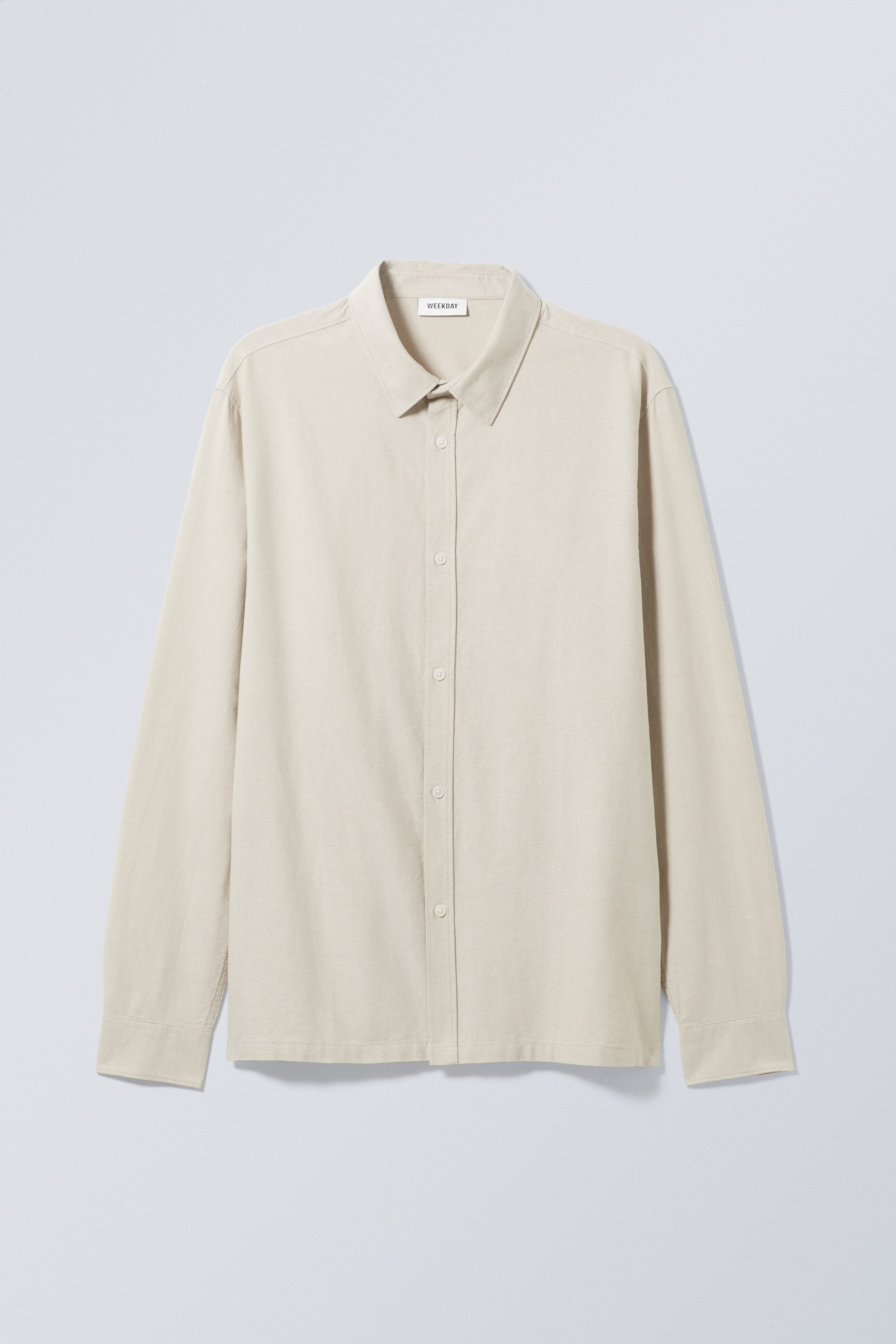 Beige - Relaxed Shirt - 0