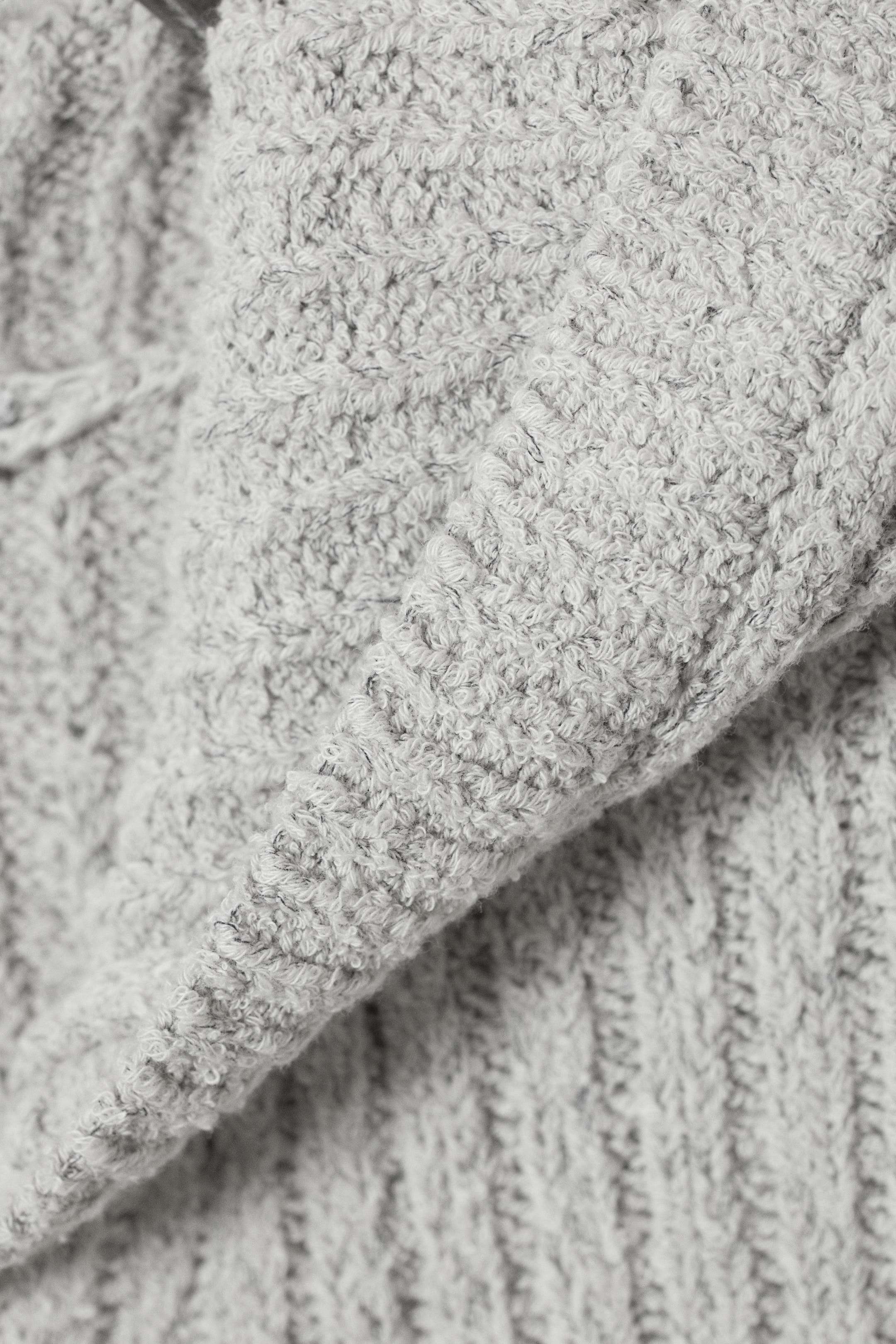 Off-white - Ofelia Rib Knit Zip Hoodie - 1
