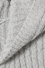 Off-white - Ofelia Rib Knit Zip Hoodie - 1