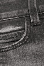 Black Moon - Grey - Booty Bei Denim Mini Skirt - 5