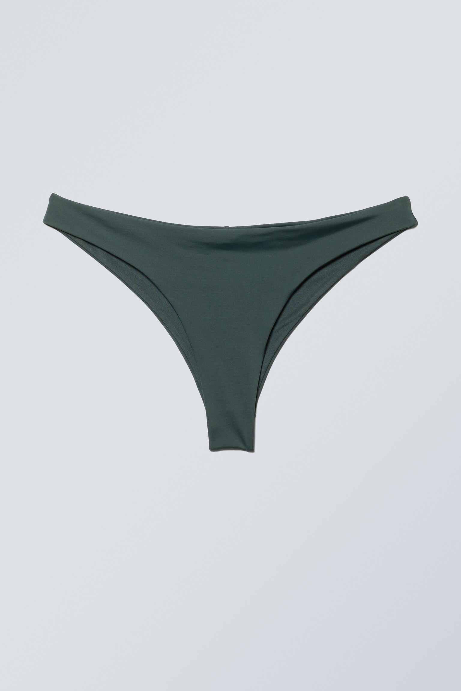 Brazilian Bikini Bottoms - Dark Green/Dark Blue/Black