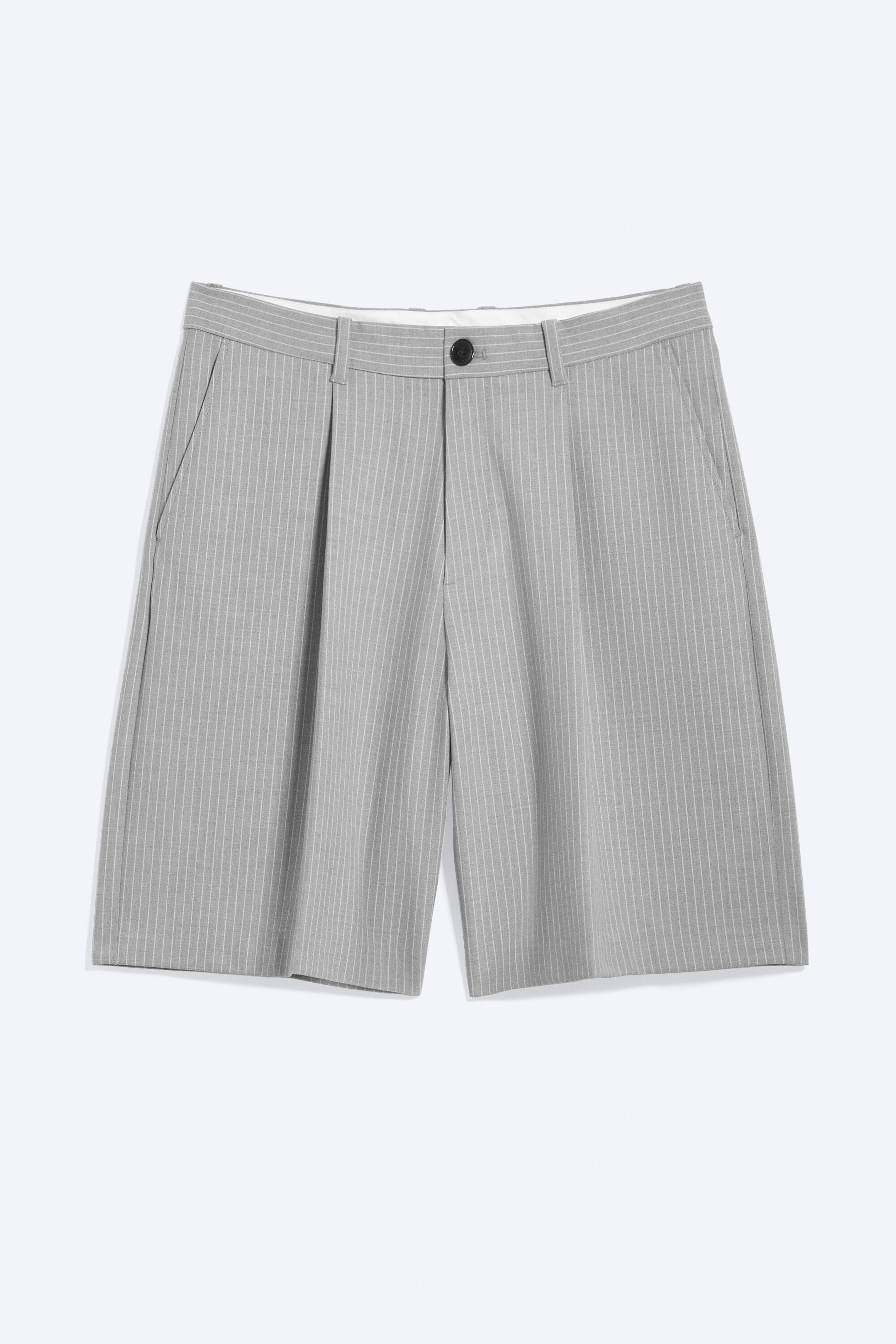 Light Dusty Grey - Uno Loose Suit Shorts - 4