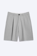 Light Dusty Grey - Uno Loose Suit Shorts - 4