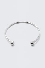 Argent - Collier sculptural Polished Open - 0