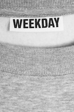 Mattes Hellgrau-Melange - Klassisches Sweatshirt - 4
