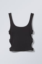 Black - Diana Ring Tank - 0