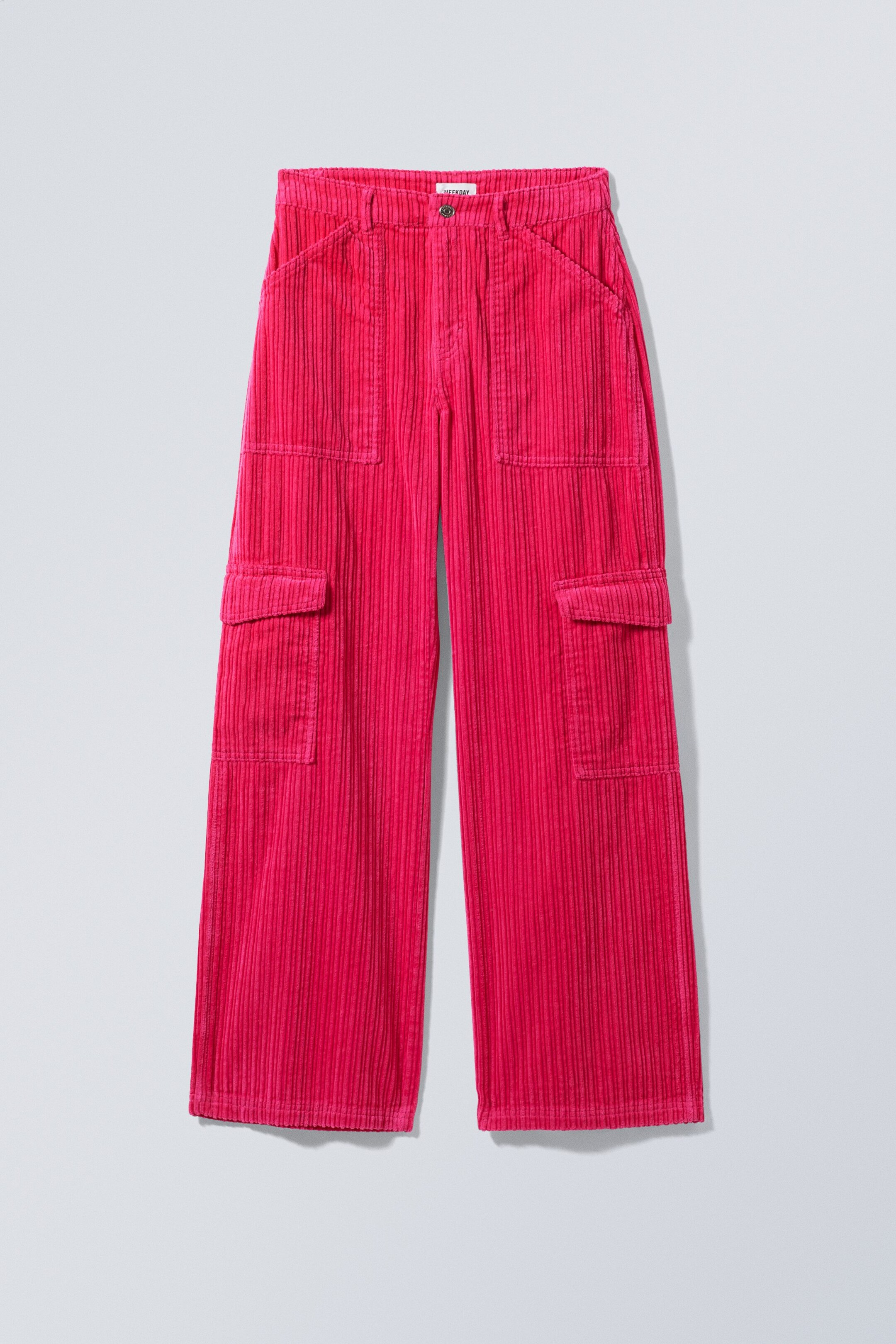 Pink - Julian Cord Trousers - 0