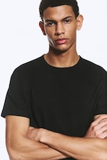 Svart - 3-pack klassisk boxig t-shirt - 0