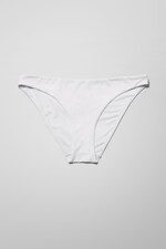 White - Gewagtes Bikinihöschen - 0