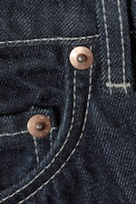 Blue Rinse - Dark Blue - Arrow Low Rise Regular Straight Leg Jeans - 1