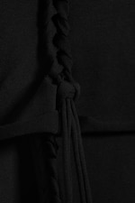 Black - Jersey Knot Trousers - 4