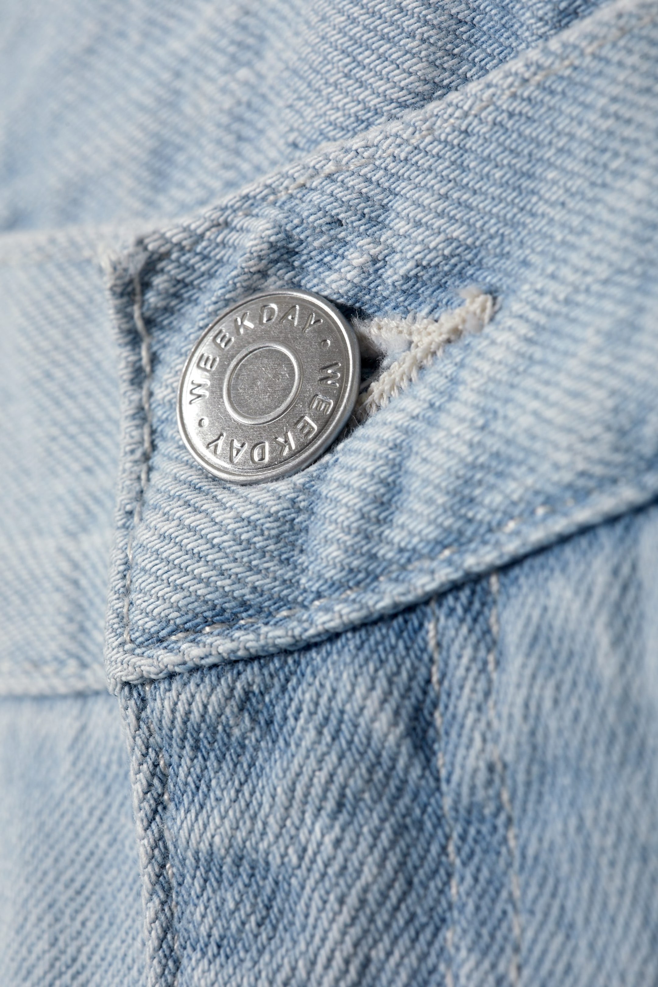 00s Blue - Rail Mid Rise Loose Wide Jeans - 1