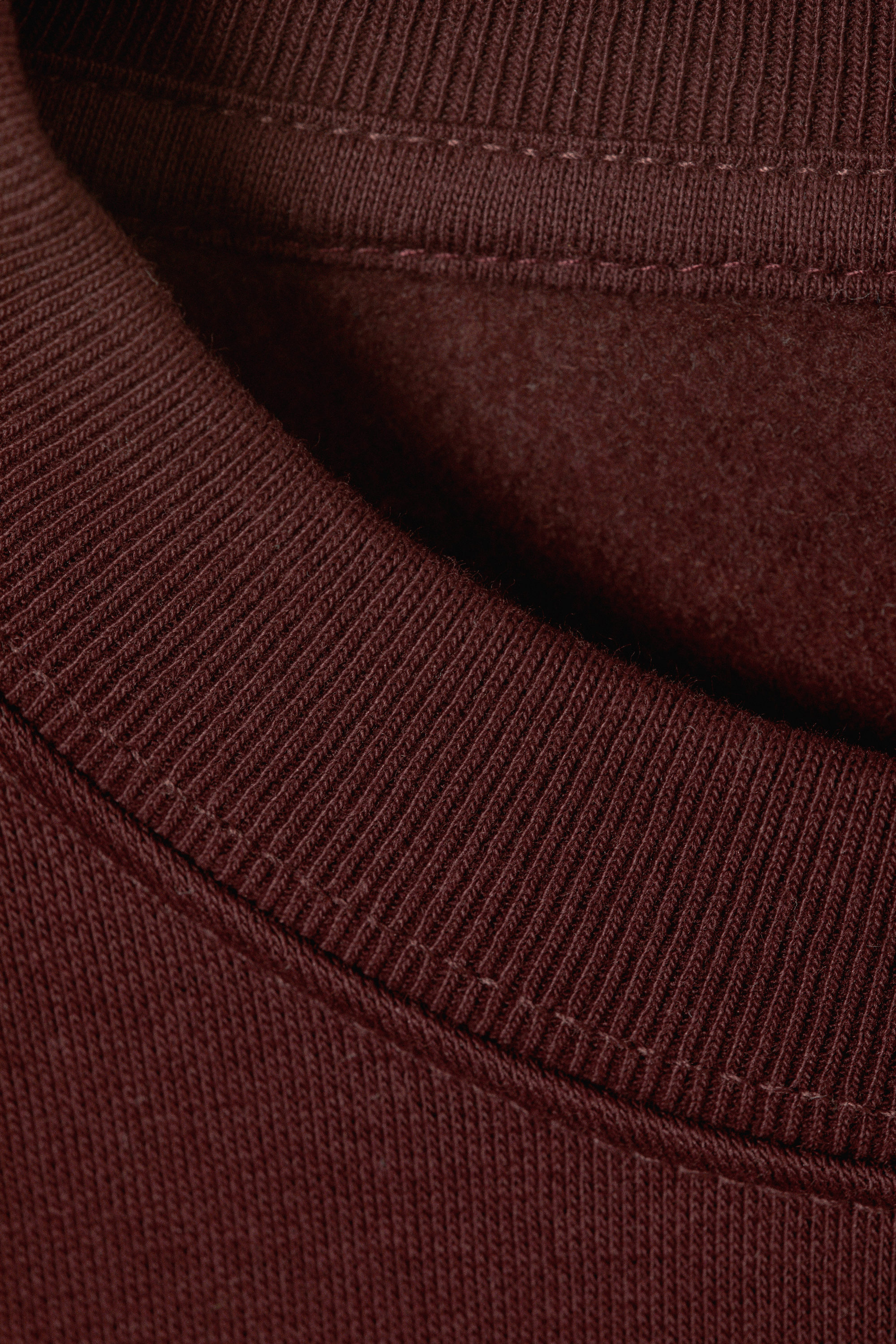 Burgundy - Classic Sweatshirt - 4