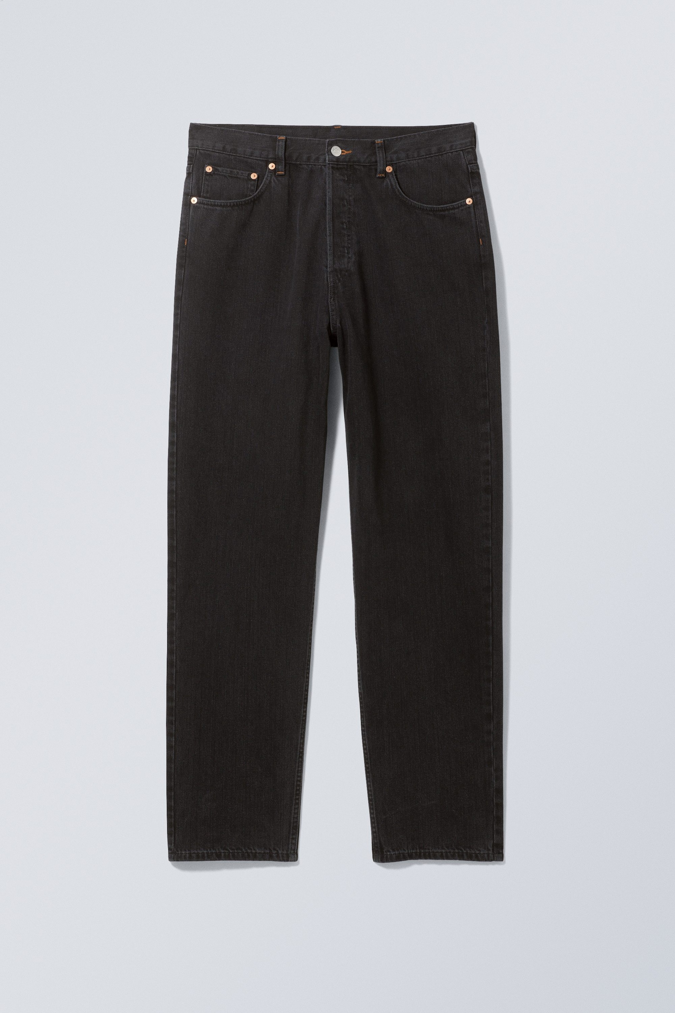 Black lux - Tape Loose Tapered Jeans - 0