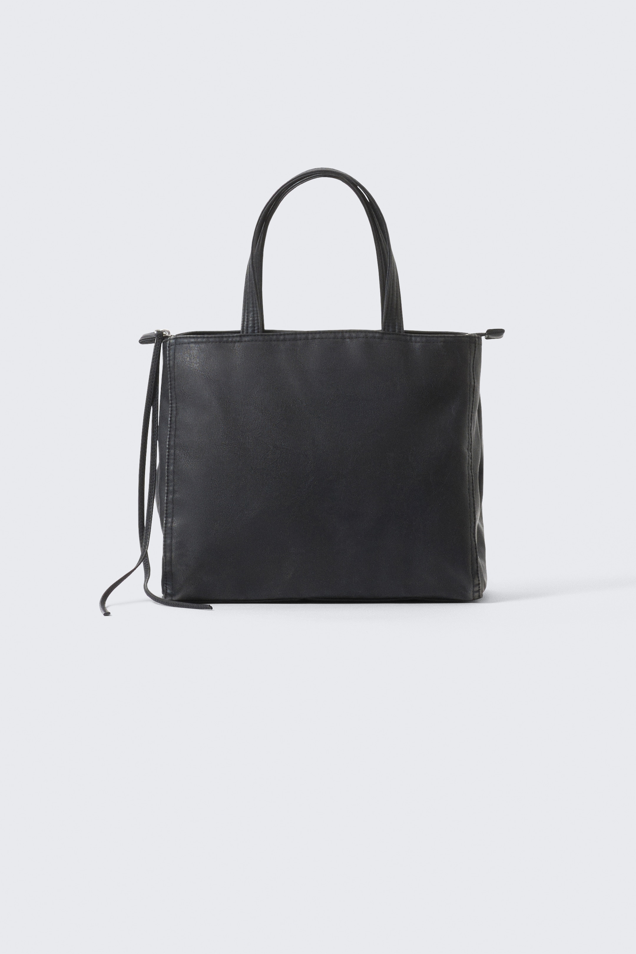 Zobacz większy obraz: Średnia torba z imitacji skóry - Ciemny - ONA | H&M PL 1