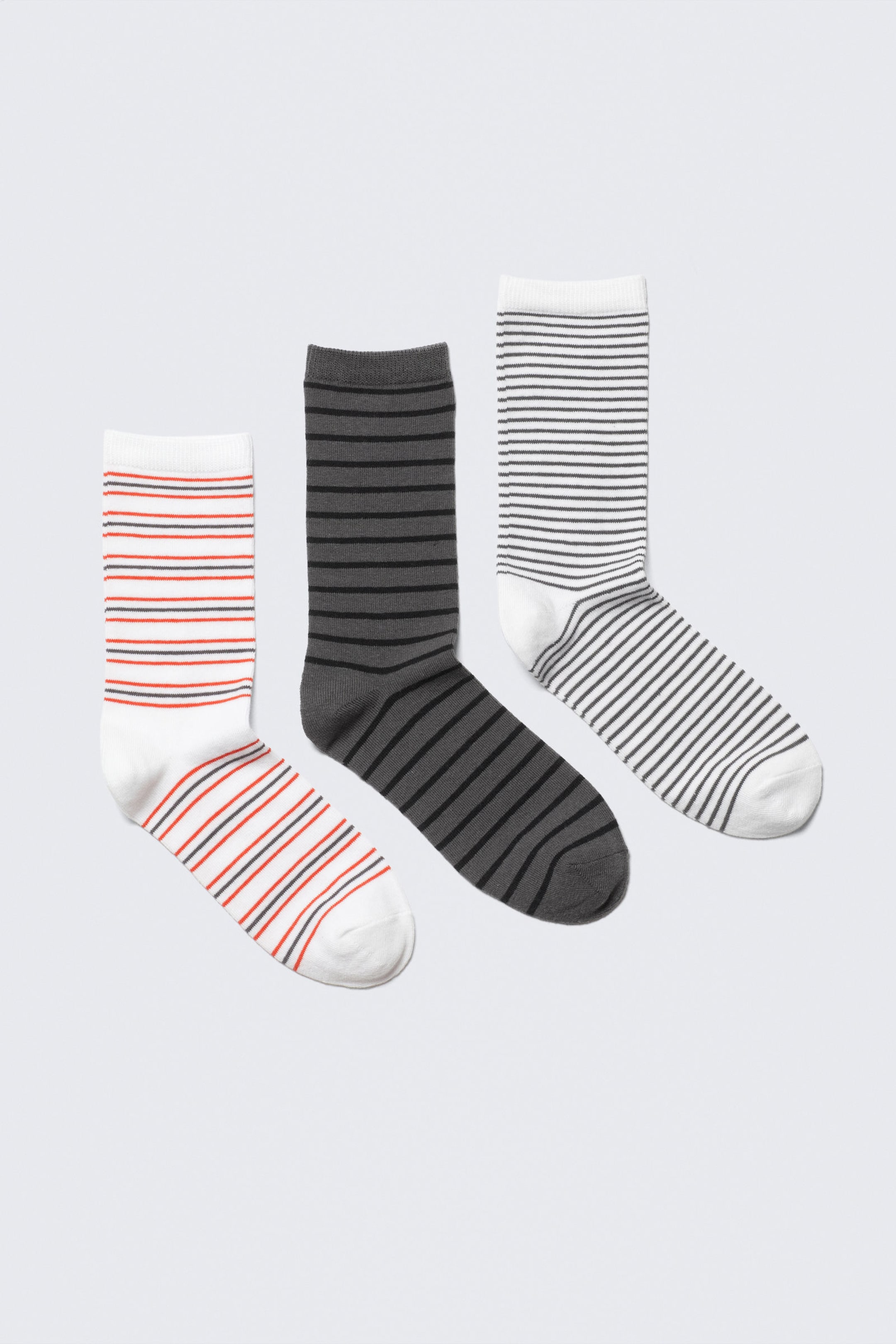 Striped Mix - 3-pack gestreepte sportsokken