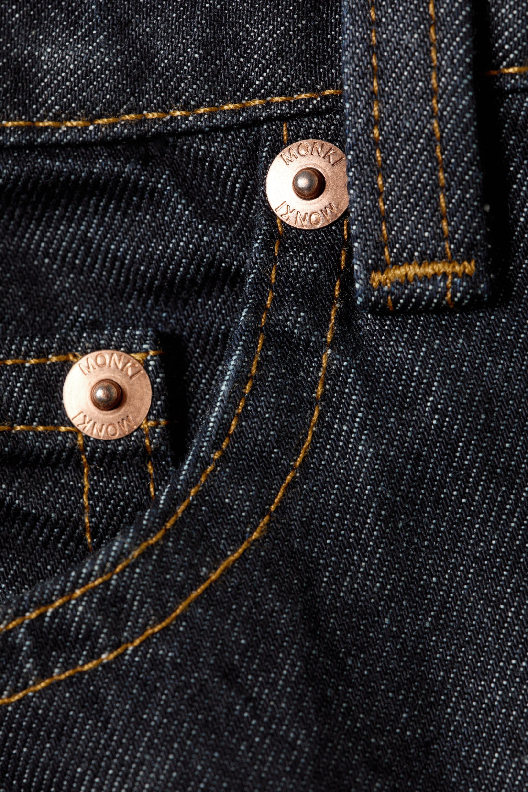 Blue Rinse - Dark Blue - Peggy Low Rise Loose Baggy Leg Jeans - 6