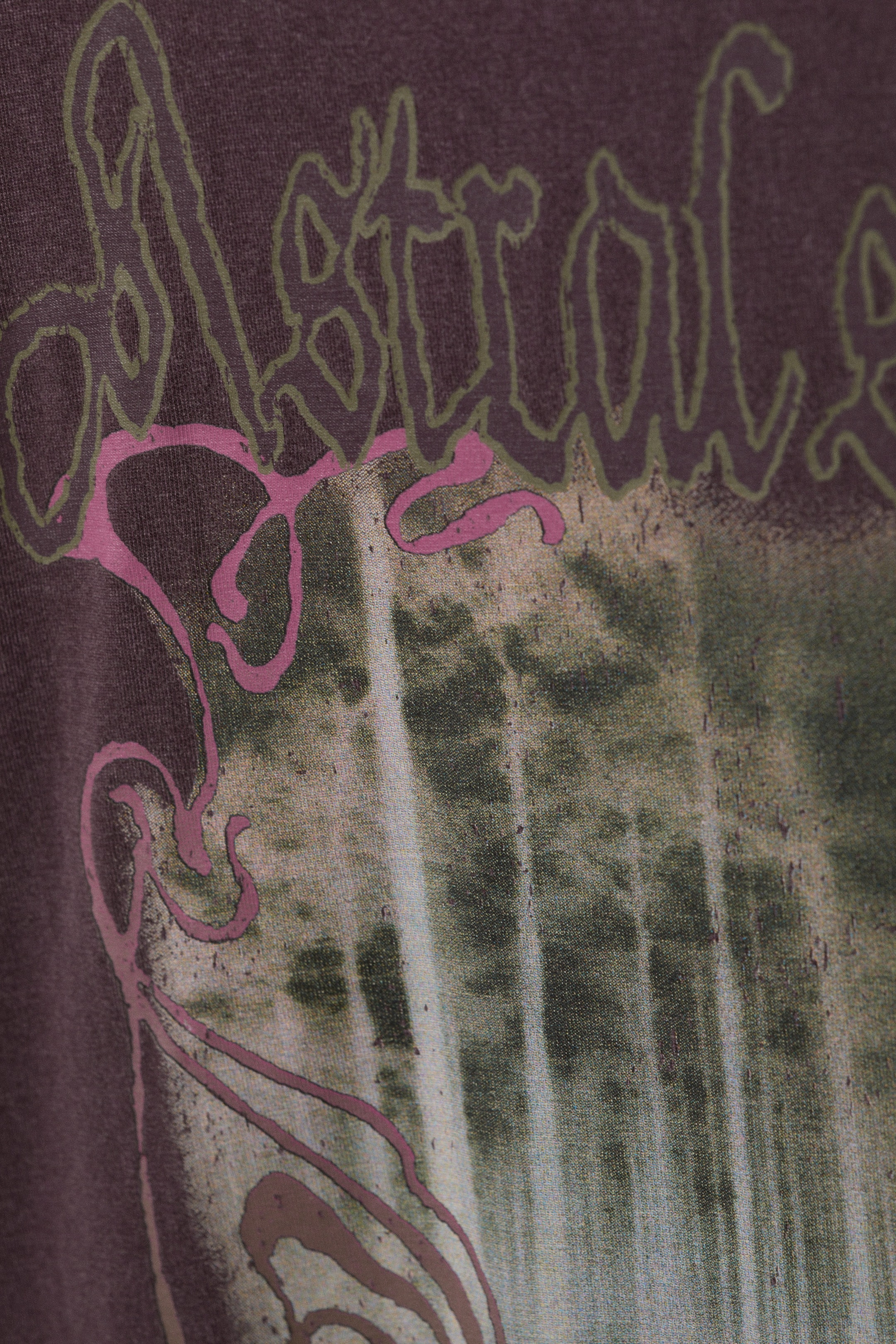 Dark Purple - Hyper Lunar - Bedrucktes Longsleeve-Shirt aus Baumwolle - 4