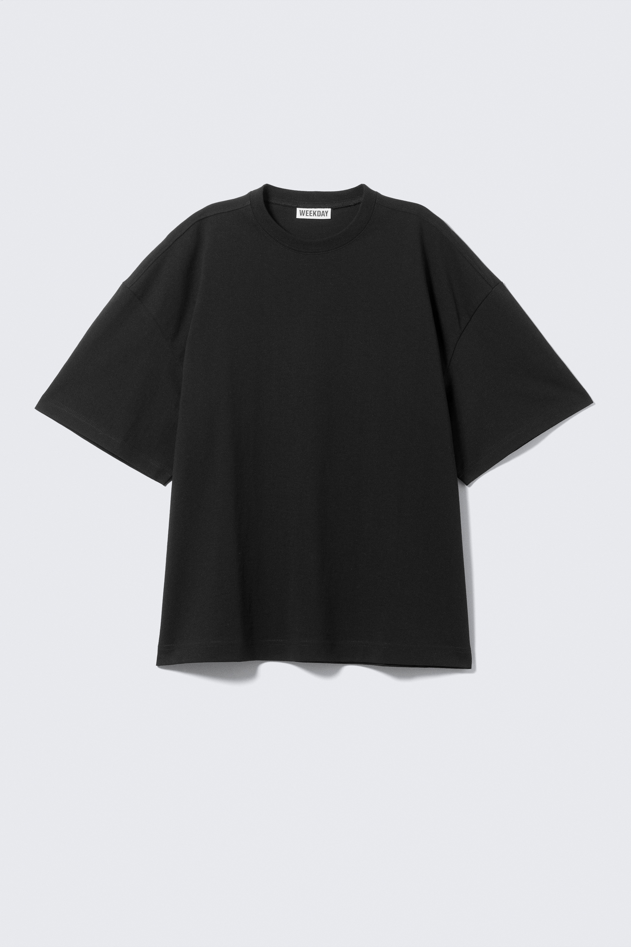 Visualizza immagine più grande: T-shirt oversize in cotone a maniche corte - Nero - DONNA | H&M IT 4
