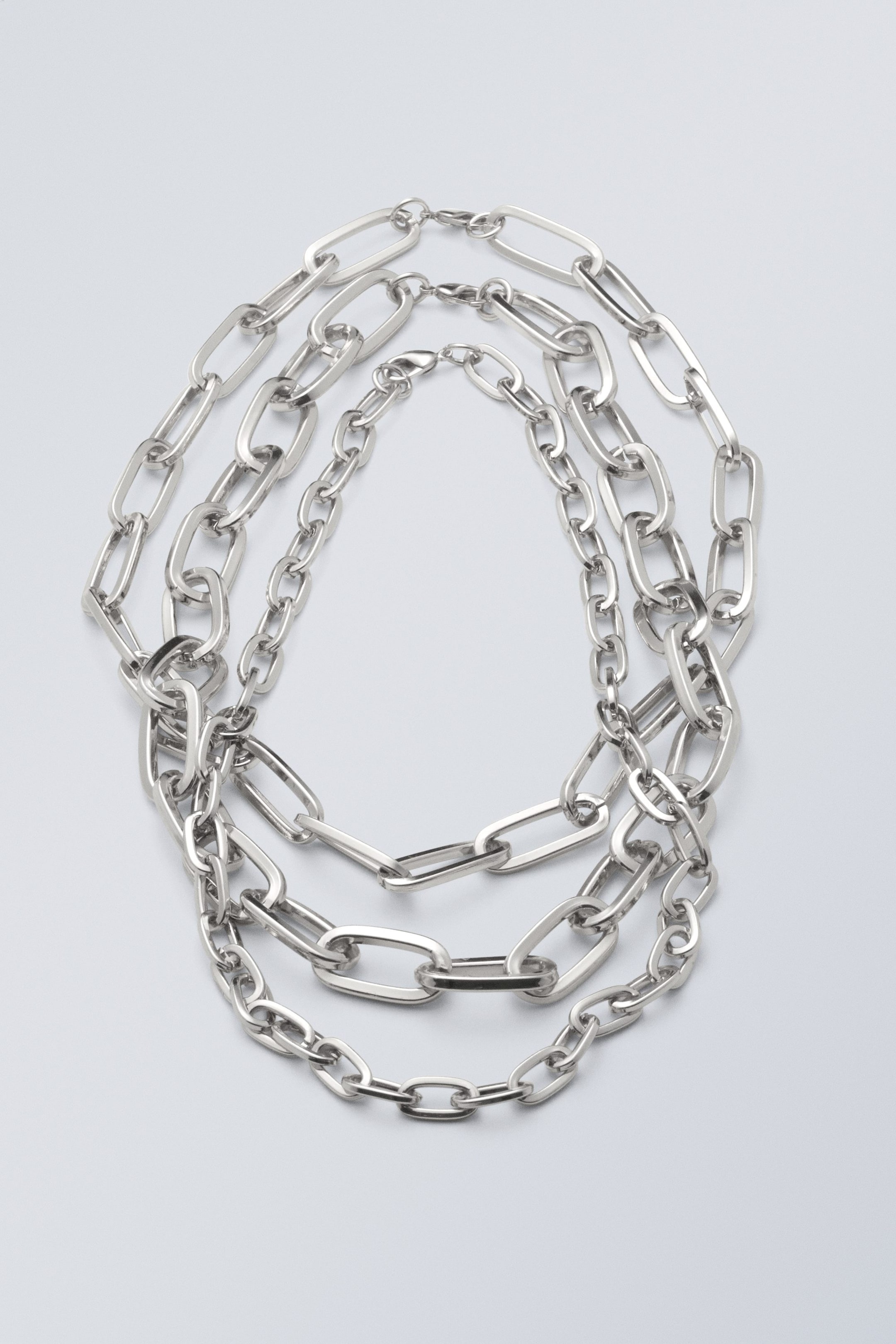 Silver - Tyra Necklace Set - 0