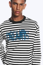 Gestreept - Dreams - Geweldig boxy T-shirt met graphic en lange mouwen - 2