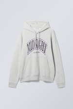 Midnight Riders - Oversized Printed Hoodie - 0