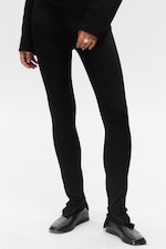 Dunkel - Stretchhose mit Reißverschluss - 1