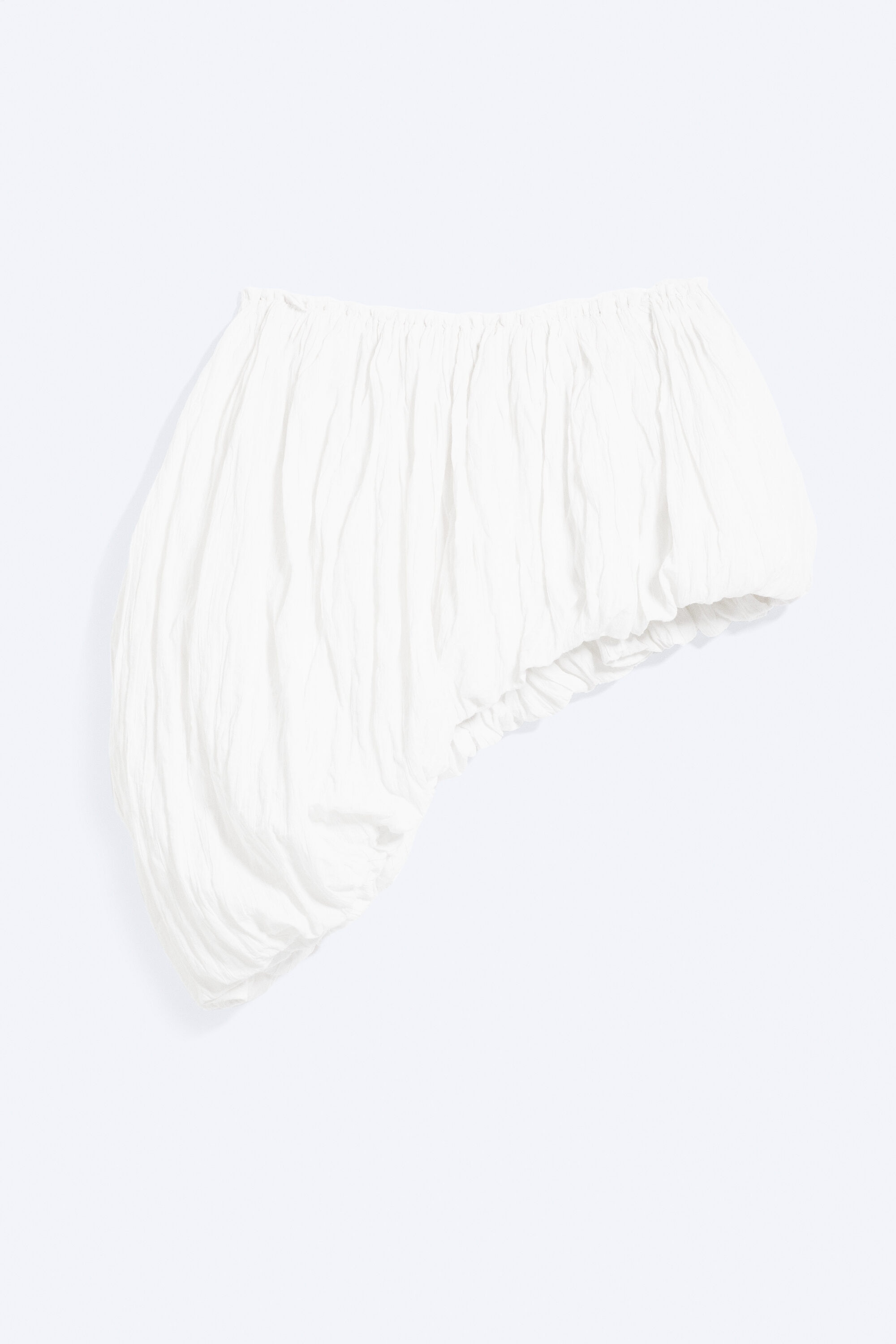 crinkled balloon skirt - White | Weekday WW