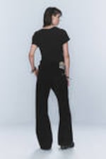 Washed Black - CM x LB Boo Bootleg Washed Black Unisex Jeans - 1