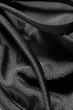 Dark Grey Shimmer - Strappy Wired Halter Bikini Top - 5