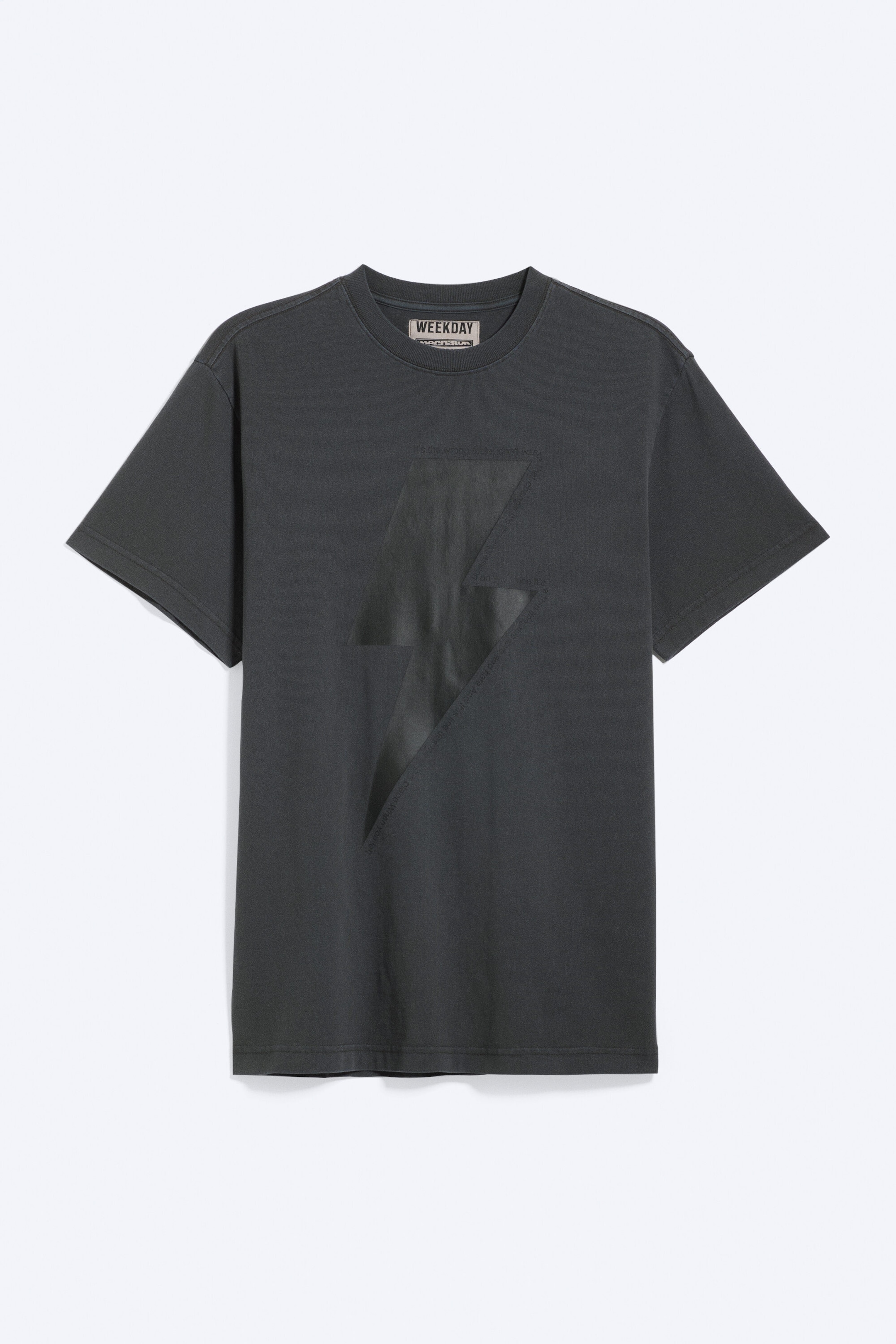 Dark Grey - Mechatok Printed Tee - 3