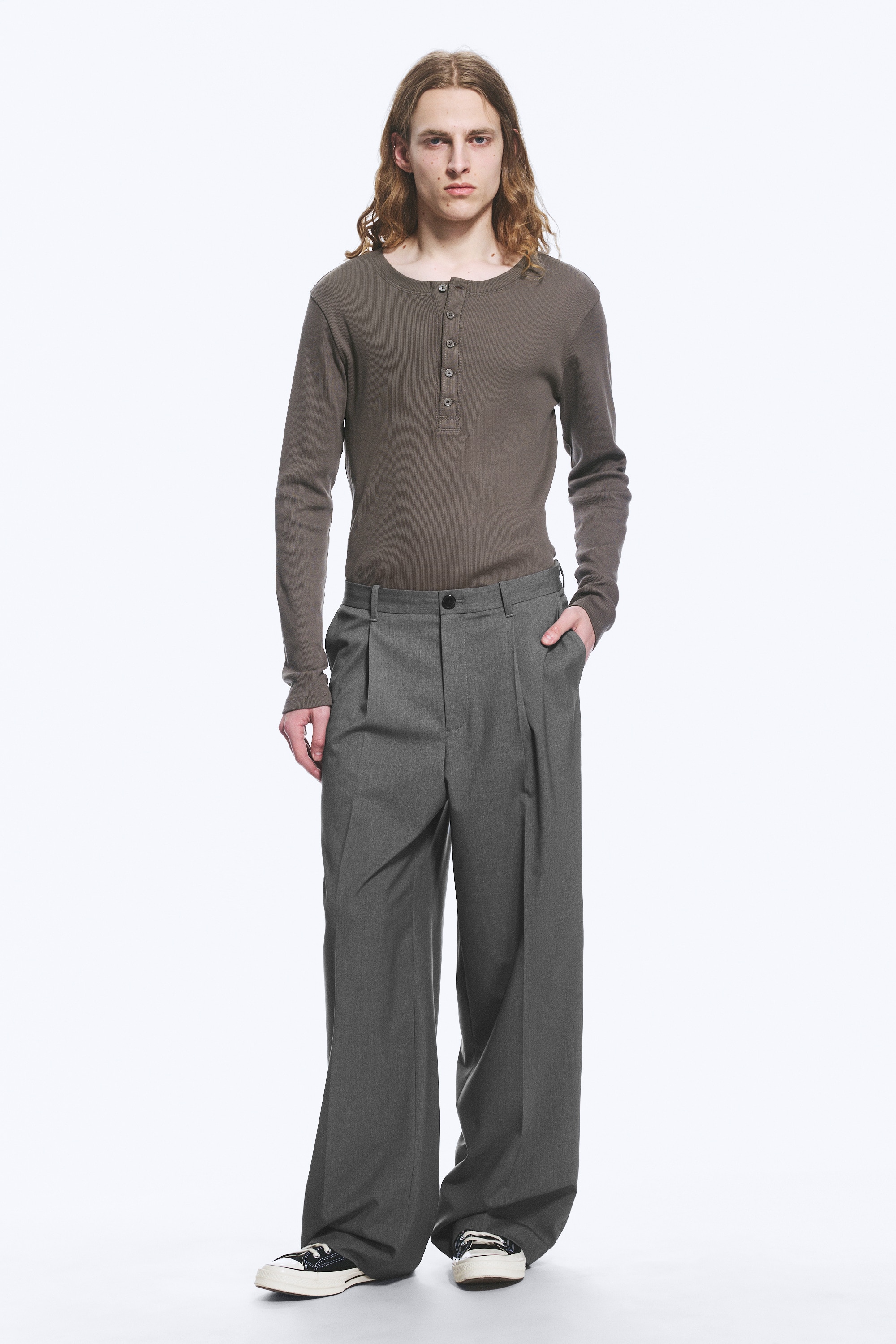 Uno Loose Suit Trousers