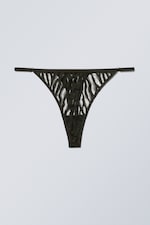 Schwarz - Tanga Zelda - 0