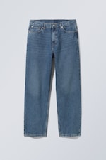 Blaulila - Galaxy Mid Waist Loose Straight Jeans - 0