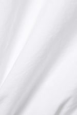 White - Cotton Poplin Tie-Detail Mini Dress - 2