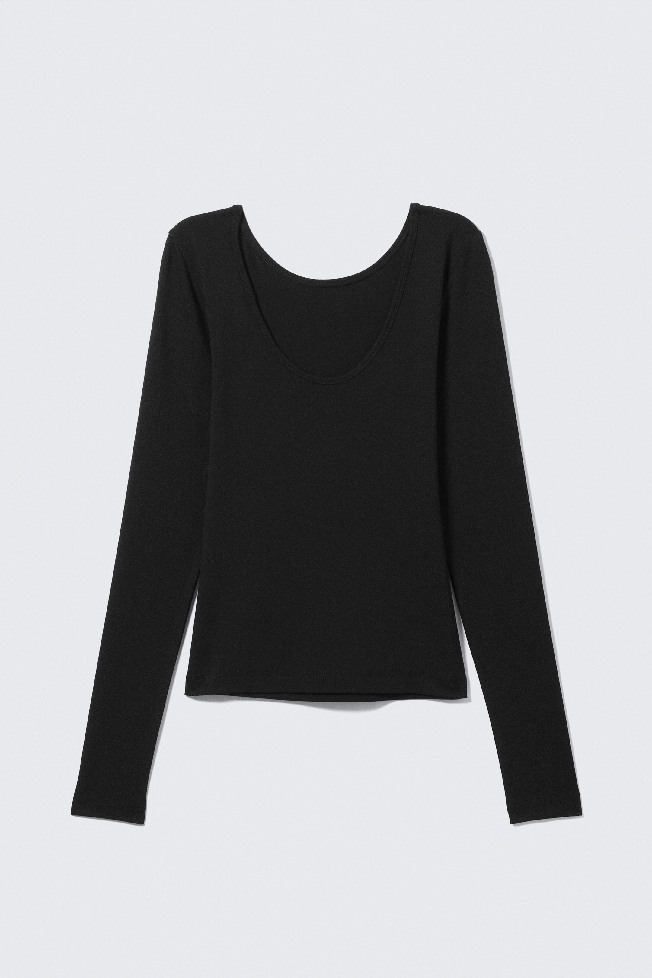 Agrandir l'image: Haut à manches longues et dos échancré - Noir - FEMME | H&M BE 5