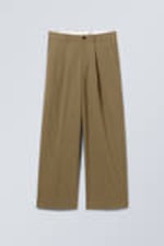 Khaki - Oversized-Anzugshose Uno - 0
