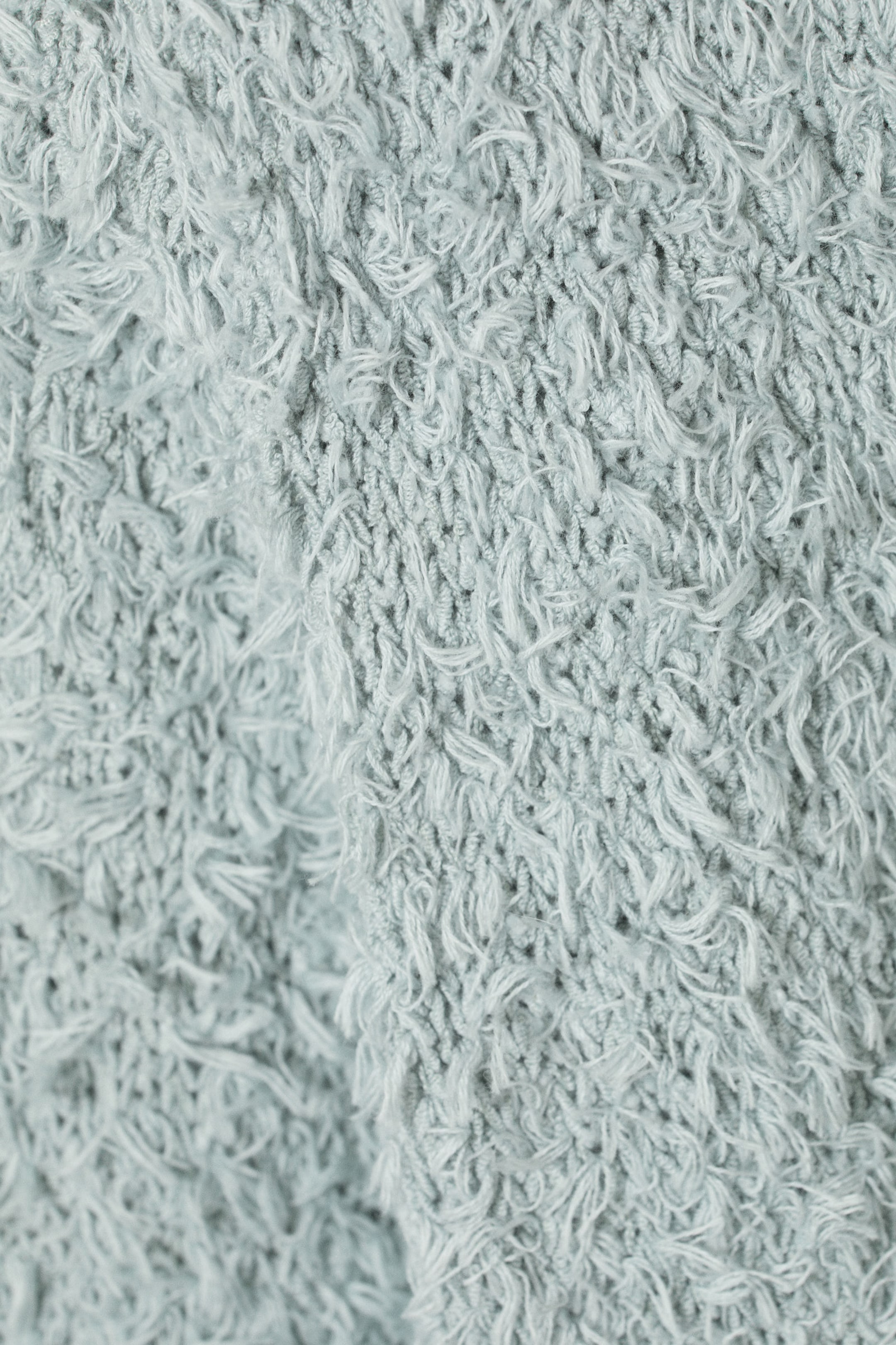 Dusty Blue - Judi Hairy Sweater - 2
