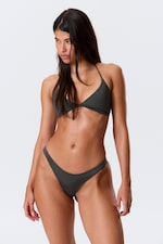 Gris foncé - Bas de bikini brésilien - 1