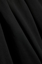 Svart - Drapert jersey-bukse - 5