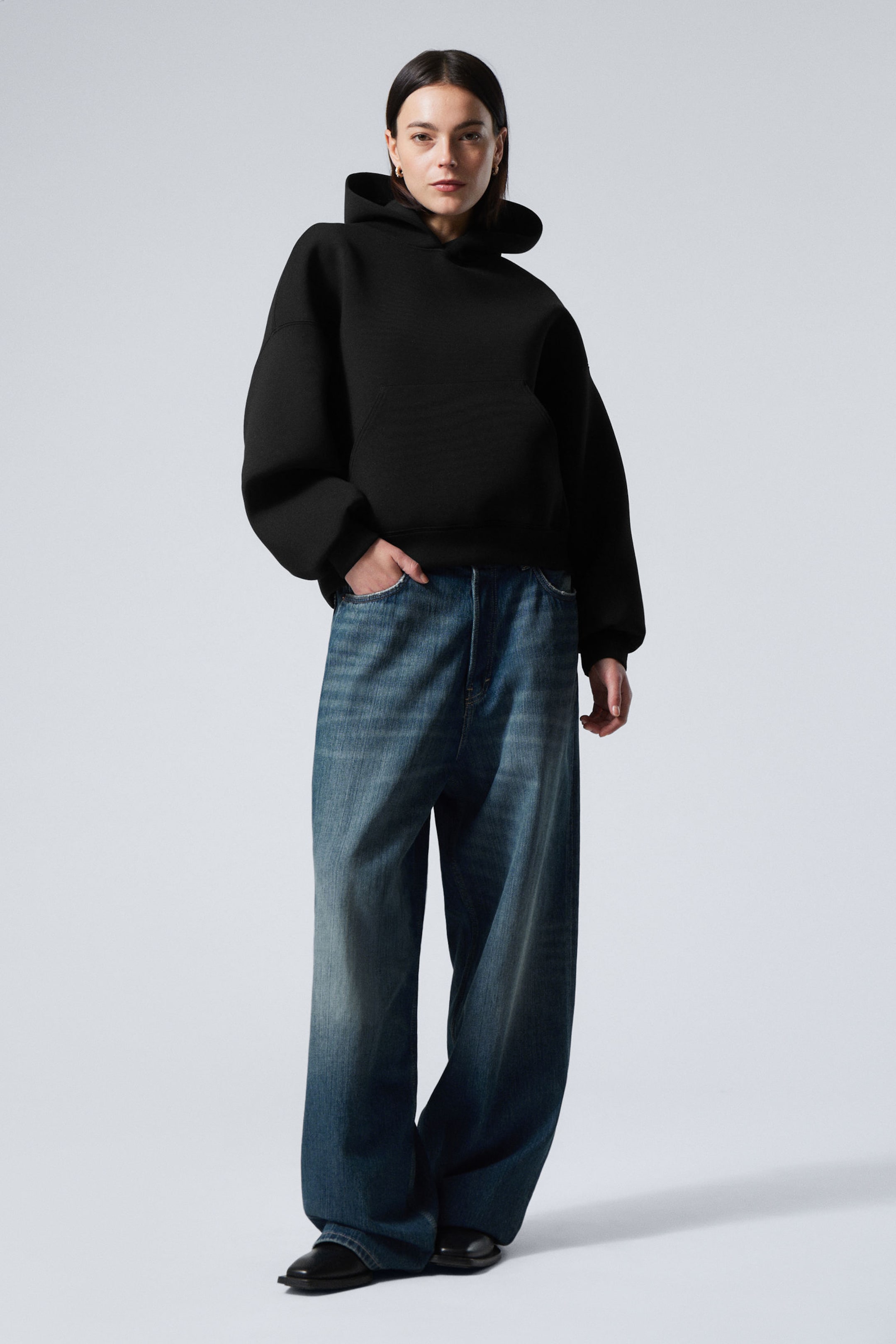 #272628 - Scuba-Hoodie mit Oversize-Passform - 1